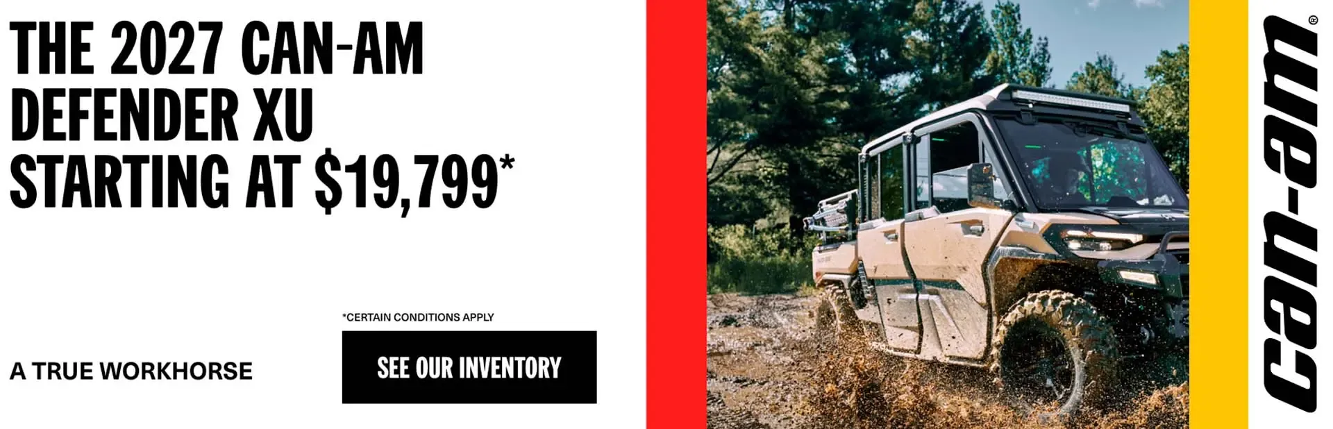 Can-Am Monthly Banners