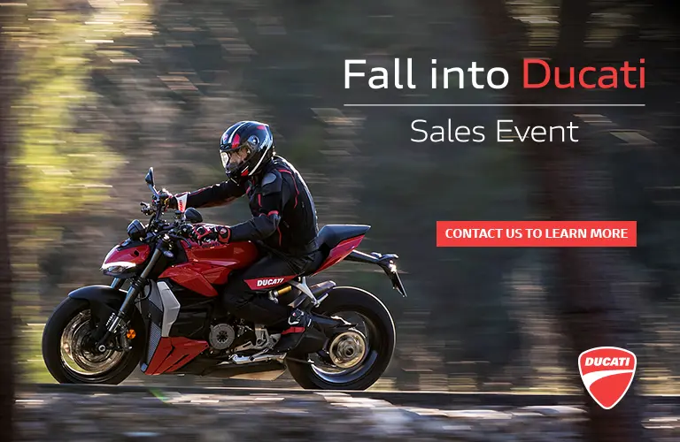 Ducati October Promotional Banner