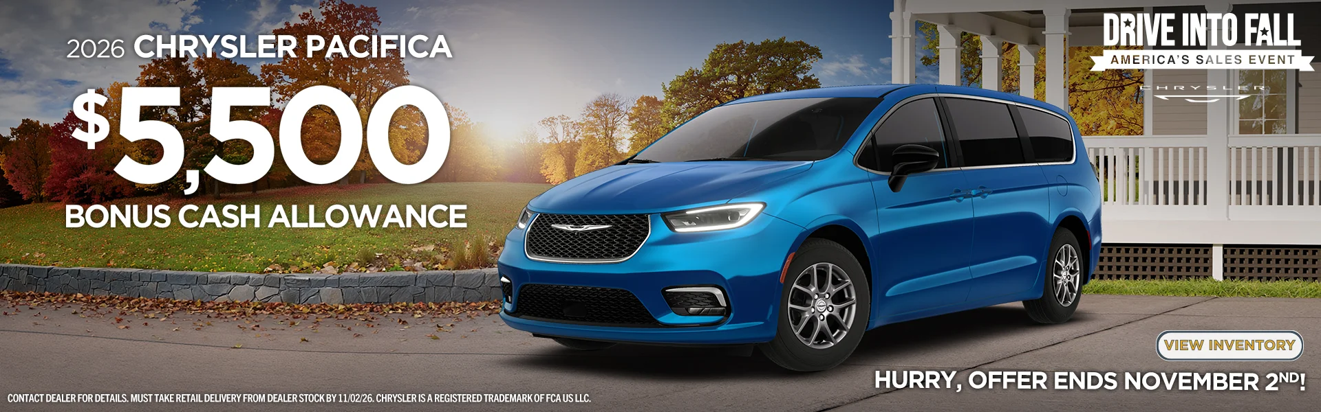 DRIVE INTO FALL | AMERICA'S SALES EVENT