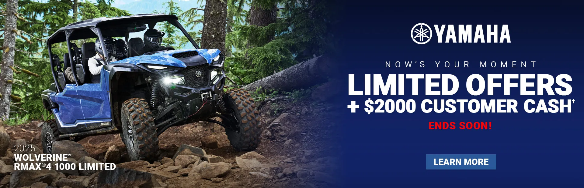 Yamaha limited offers on SXS