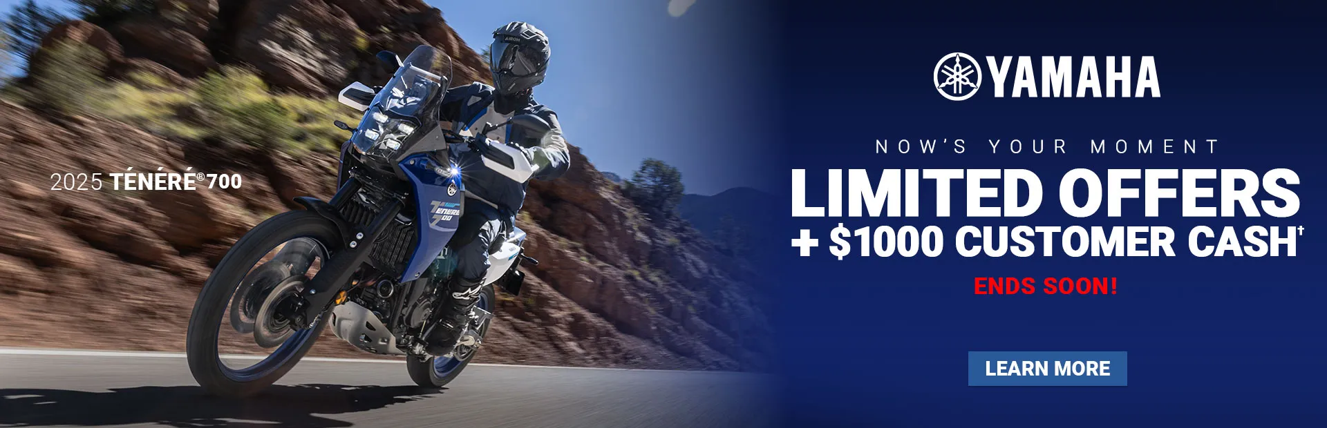 Yamaha limited offers on Motorcycles