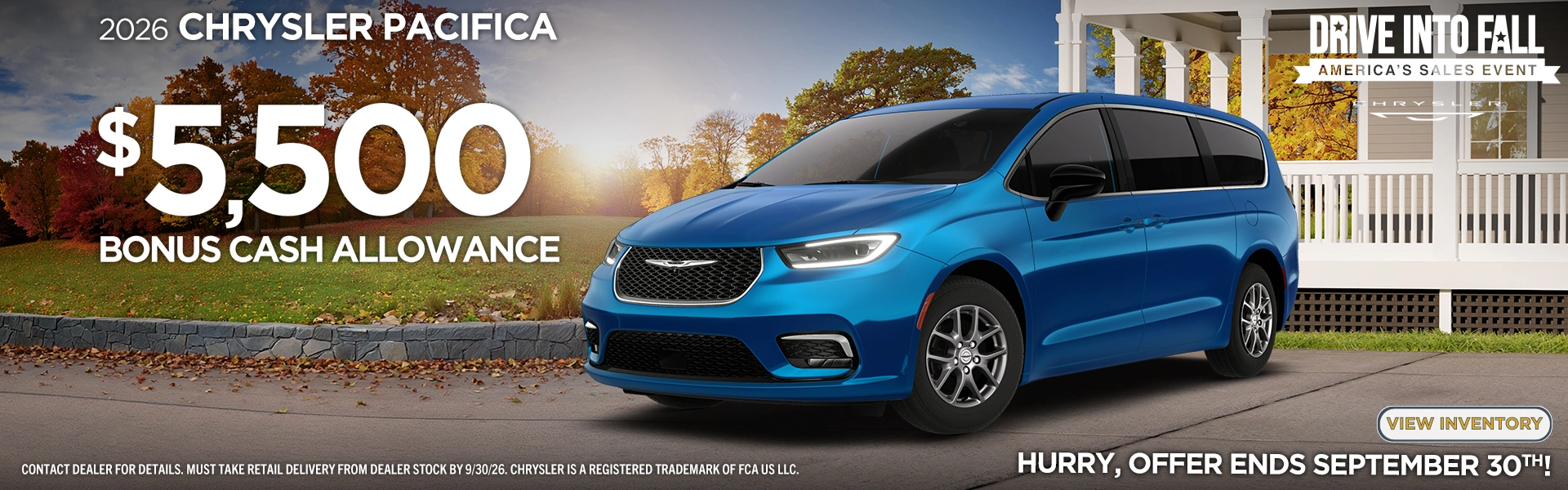 Drive Into Fall America's Sales Event