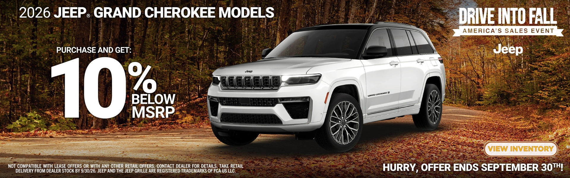 Drive Into Fall America's Sales Event