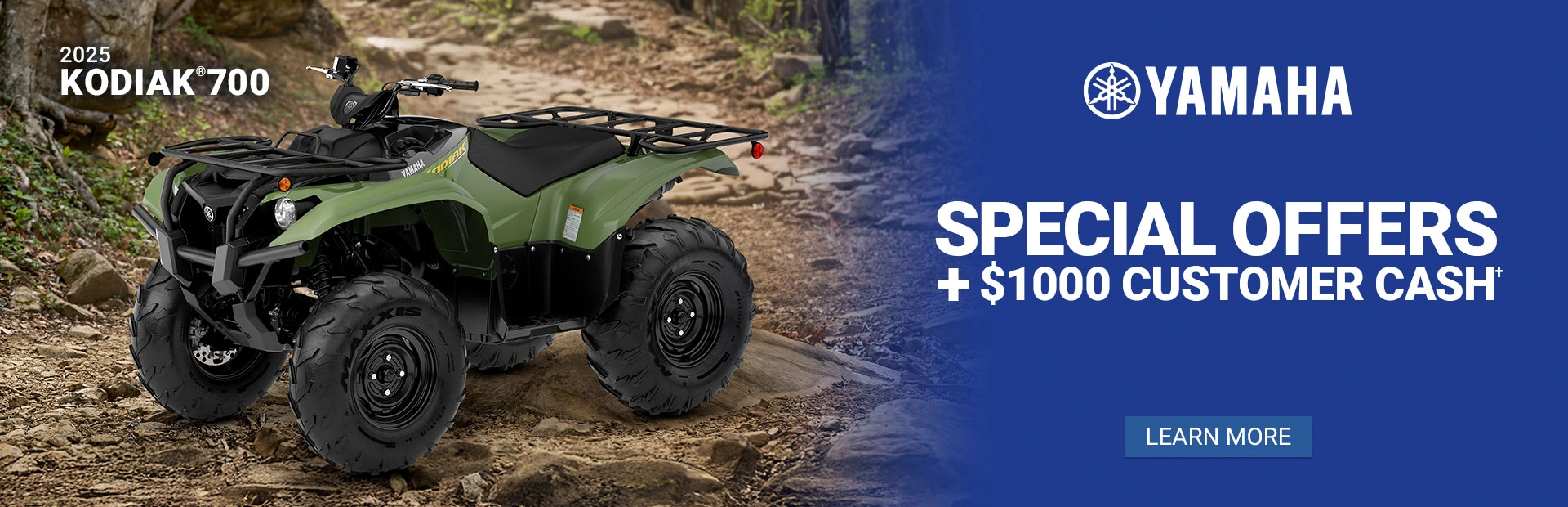 Yamaha Limited Offers on ATV