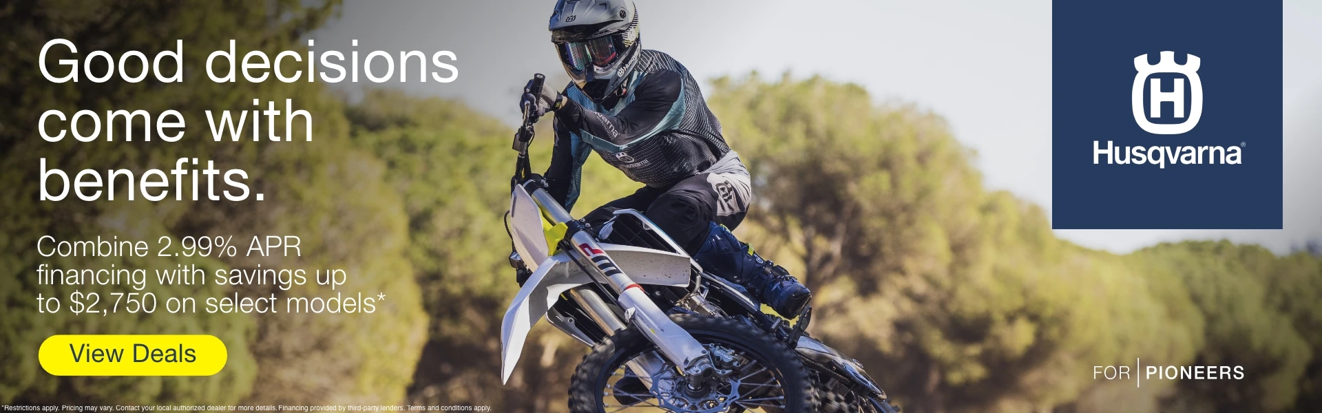 Husqvarna Montly Banner