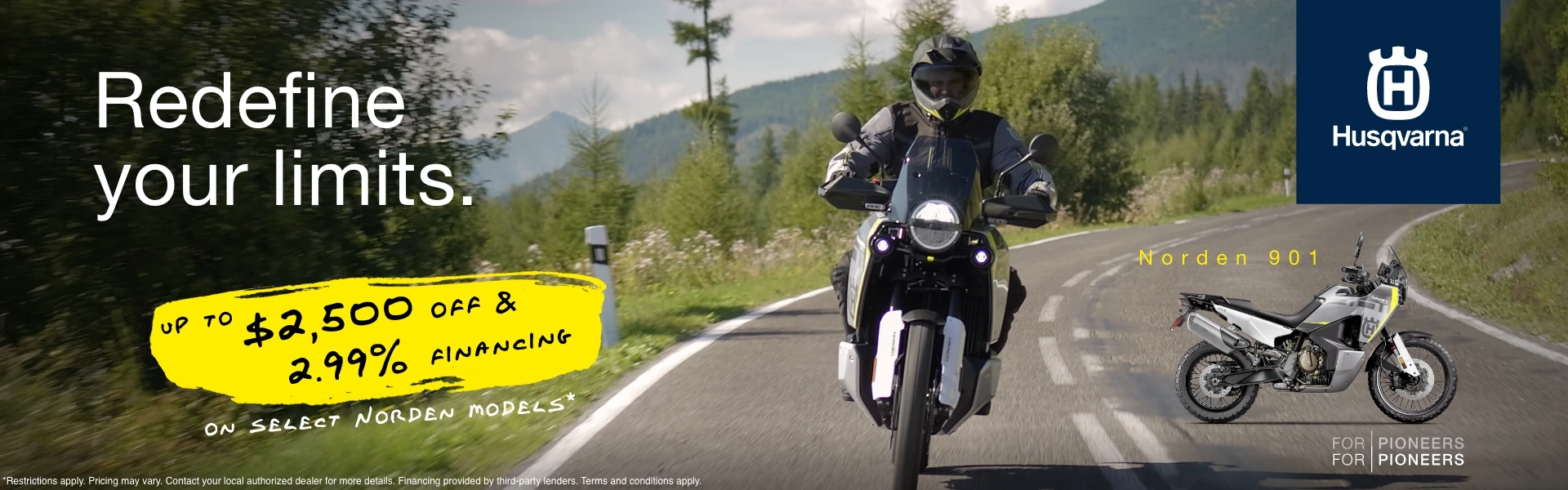 Husqvarna Monthly Banner