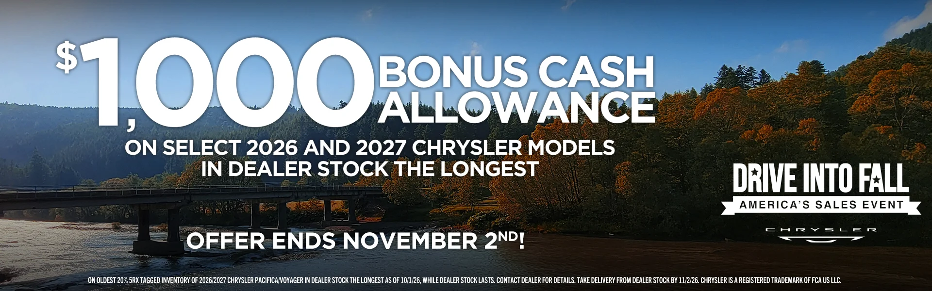 Drive Into Fall America's Sales Event
