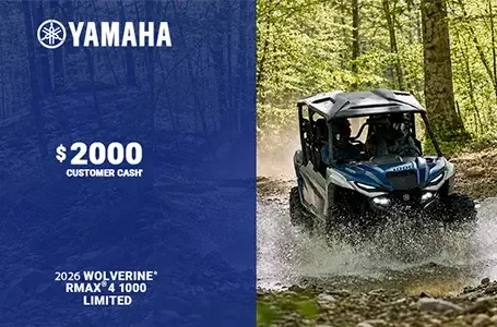 Yamaha Offers on Side by Sides