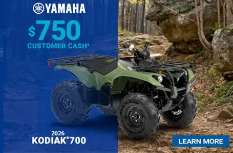 Yamaha Offers on ATV