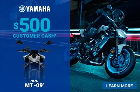 Yamaha Offers on Motorcycles